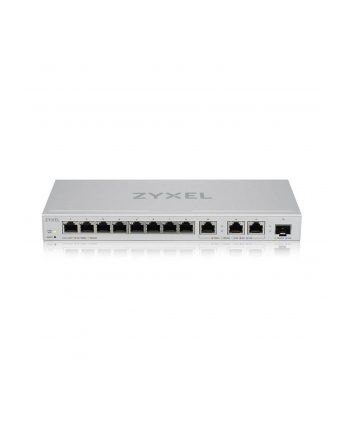 zyxel Przełącznik zarządzalny XGS1210-12, 12-Port Gigabit webmanaged Switch with 8 port       1G + 3-Port MultiGig 1/2.5/5/10G + 1-Port SFP+ XGS1250-12-ZZ01