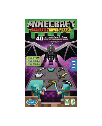 Minecraft Łamigłówka magnetyczna Magnetic Travel Puzzle 764327 RAVENSBURGER