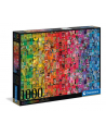 Clementoni Puzzle 1000el color boom Collage 39595 - nr 1