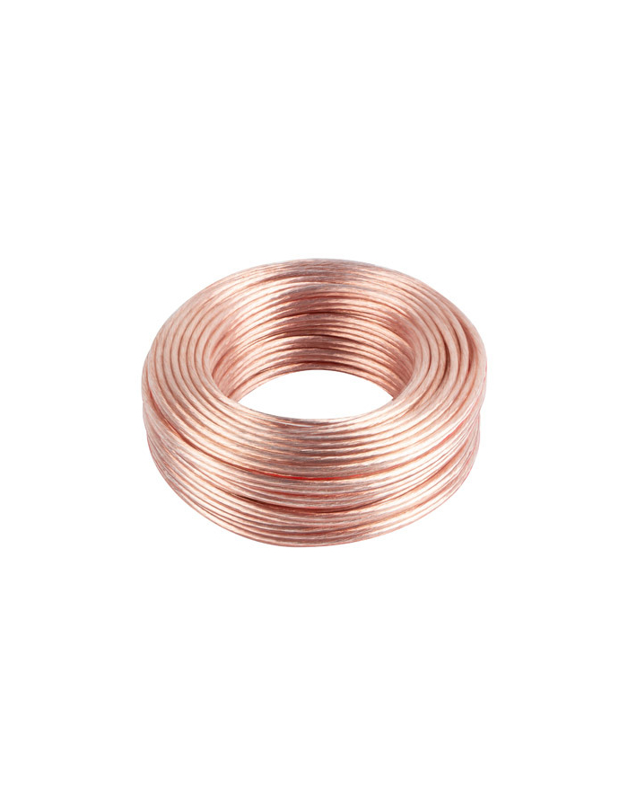 lanberg Kabel głośnikowy 2x2.5mm2 25m przezroczysty główny