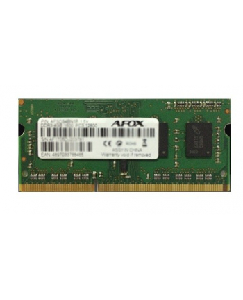 afox Pamięć SO-DIMM DDR3 8G 1333Mhz Micron Chip