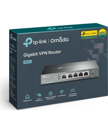 tp-link Router Multi-WAN VPN  ER605 Gigabit nr 1
