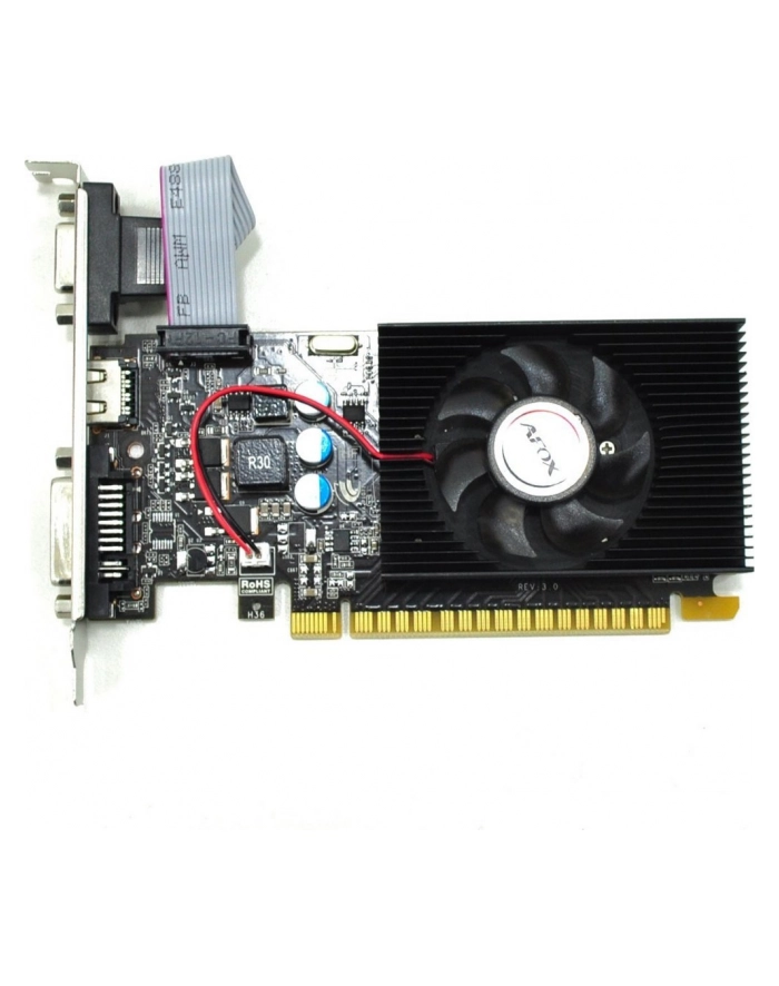 afox Karta graficzna - Geforce GT730 4GB DDR3 128Bit DVI HDMI VGA LP Single fan V6 główny