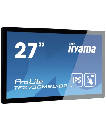 IIYAMA 27inch IPS 1920x1080 10 Points Touch 1000:1 425cd/m2 5ms DVI HDMI DP USB Touch Interface Speakers 2x3W nr 1