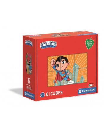 Clementoni Klocki obrazkowe 6el Play for future Super przyjaciele 44008