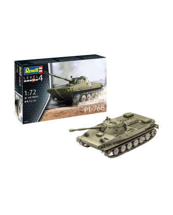cobi Czołg 1:72 03314 PT-76B Revell