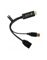 TECHLY Adapter HDMI z Zasilaniem USB na DisplayPort 4K 30Hz - nr 24