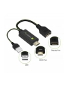 TECHLY Adapter HDMI z Zasilaniem USB na DisplayPort 4K 30Hz - nr 7