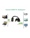 TECHLY Adapter HDMI z Zasilaniem USB na DisplayPort 4K 30Hz - nr 9