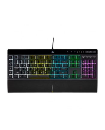 CORSAIR K55 RGB PRO Gaming Keyboard Backlit Zoned RGB LED Rubberdome