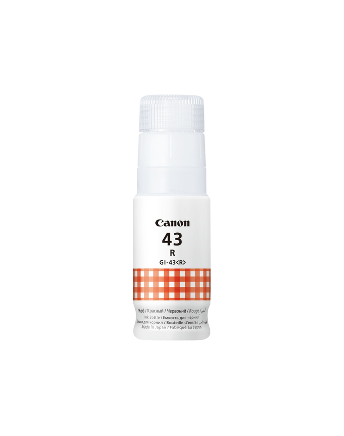 CANON GI-43 R EMB Red Ink Bottle główny