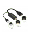 TECHLY Adapter HDMI z Zasilaniem USB na DisplayPort 4K 30Hz - nr 17