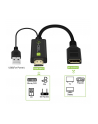 TECHLY Adapter HDMI z Zasilaniem USB na DisplayPort 4K 30Hz - nr 18