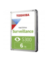 toshiba europe TOSHIBA S300 Video Surveillance HDD 6TB 3.5inch 5400rpm 256MB 24/7 SMR Warr 3yr BULK - nr 28