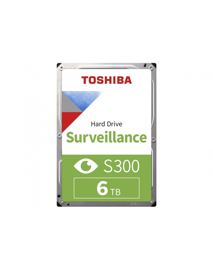 toshiba europe TOSHIBA S300 Video Surveillance HDD 6TB 3.5inch 5400rpm 256MB 24/7 SMR Warr 3yr BULK główny