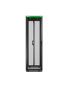 APC Easy Rack 42Ux600x1000 Roof/Side panel/castors/feet No Bottom 4 Brackets Kolor: CZARNY - nr 6