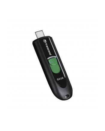 TRANSCEND 64GB USB3.2 Pen Drive Type-C Capless Black