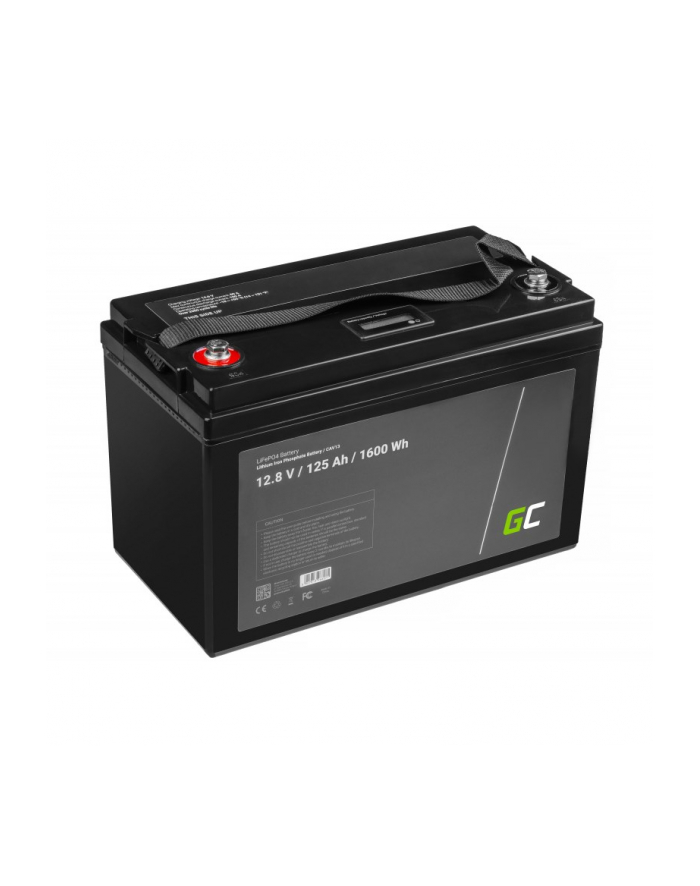 GREEN CELL battery Lithium-iron-phosphate LiFePO4 12V 12.8V 125Ah główny