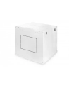 DIGITUS 9U wall mounting cabinet Dynamic Basic 505.05x600x600mm color grey RAL 7035 incl. rear side profile rails - nr 6