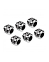 Alphacool Eiszapfen PRO 13mm HardTube Fitting G1 / 4 - Chrome Sixpack, connection - nr 12