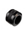 Alphacool Eiszapfen PRO 16mm HardTube Fitting G1 / 4 - Deep Black Sixpack, connection - nr 24