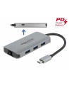 Delock USB 3.2 G1 Hub + 4 Ports/LAN/PD 63252 - nr 8