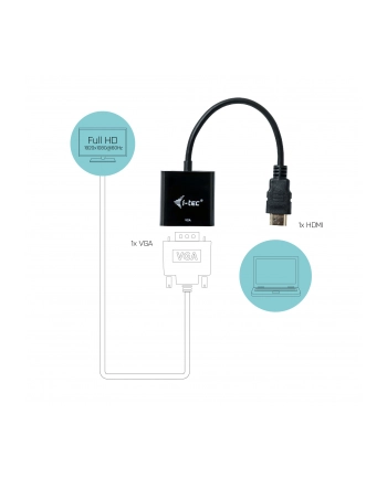 i-tec HDMI Adapter> VGA bk - HDMI2VGAADA nr 1