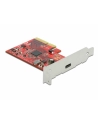 DeLOCK PCIe x4> 1x external USB-C 3.2 Gen 2x2 - nr 1