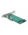 DeLOCK PCI Express x4 card to 1 x M.2 key B + 1 x NVMe M.2 key M, controller - nr 2