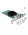 DeLOCK DeLOCK PCIe x4>4x ext. USB 3.0 Quad C.LP - nr 15