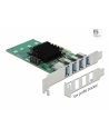 DeLOCK DeLOCK PCIe x4>4x ext. USB 3.0 Quad C.LP - nr 1
