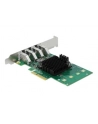 DeLOCK DeLOCK PCIe x4>4x ext. USB 3.0 Quad C.LP - nr 5