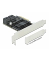 DeLOCK PCIe 5P SATA x4 LP 90498 - nr 28