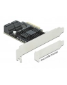 DeLOCK PCIe 5P SATA x4 LP 90498 - nr 35