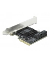 DeLOCK PCIe 5P SATA x4 LP 90498 - nr 36