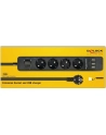 DeLOCK socket strip 4-way with surge protection and USB charger - nr 6