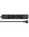 DeLOCK socket strip 4-way with surge protection and USB charger - nr 8