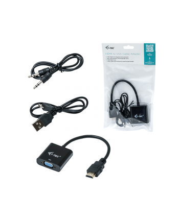 i-tec HDMI Adapter> VGA bk - HDMI2VGAADA