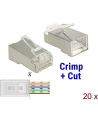 DeLOCK RJ45 crimp + cut plug Cat.6 STP - nr 3