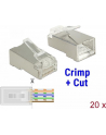 DeLOCK RJ45 crimp + cut plug Cat.6 STP - nr 7