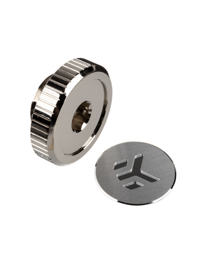 EKWB Quantum Torque Plug w / Badge silver - 3831109826270 główny