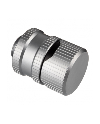EKWB Quan Torque Drain Valve Satin Ti silver - 3831109829714 nr 2