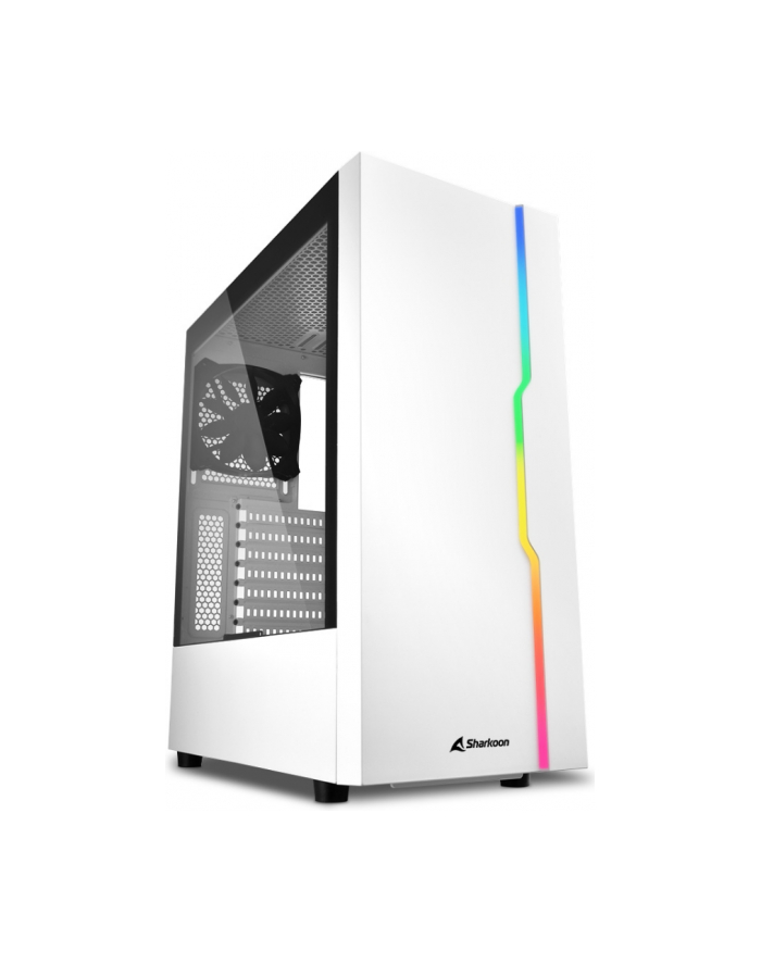 Sharkoon RGB SLID-ER White, tower case główny