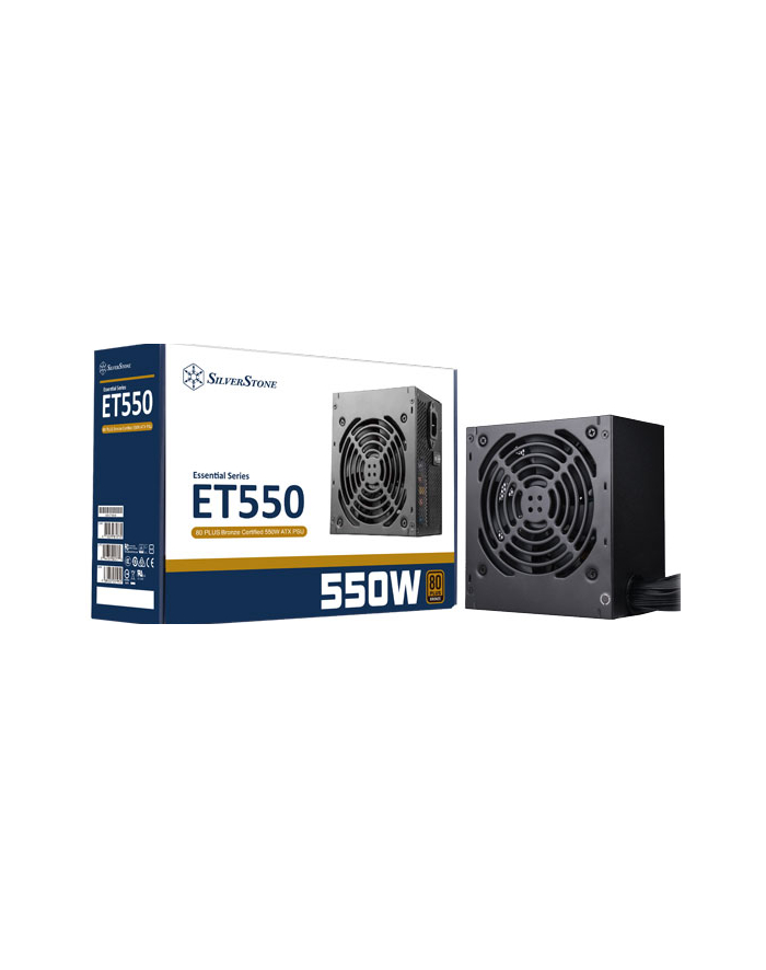 silverstone technology SilverStone SST-ET550-B v1.2 550W, PC power supply główny