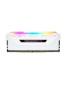 Corsair DDR4 32GB 3200- CL -16 Vengeance RGB PRO Kolor: BIAŁY Dual Kit - nr 11