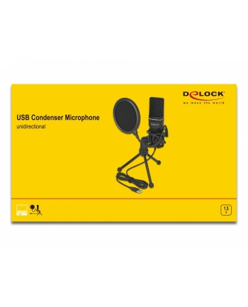 DeLOCK USB condenser microphone set nr 2