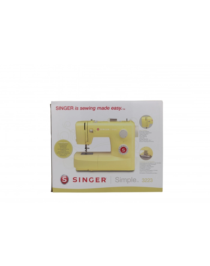 Singer sewing machine Simple 3223 yellow główny
