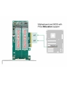 DeLOCK PCI Express x8 card to 2 x internal NVMe M.2 Key M - bifurcation, controller - nr 13