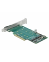 DeLOCK PCI Express x8 card to 2 x internal NVMe M.2 Key M - bifurcation, controller - nr 3