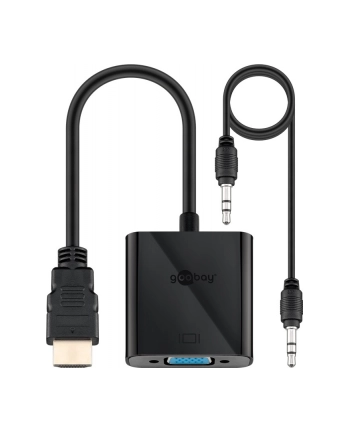 goobay HDMI> VGA + 3.5mm stereo - nickel-plated A364 nr 1